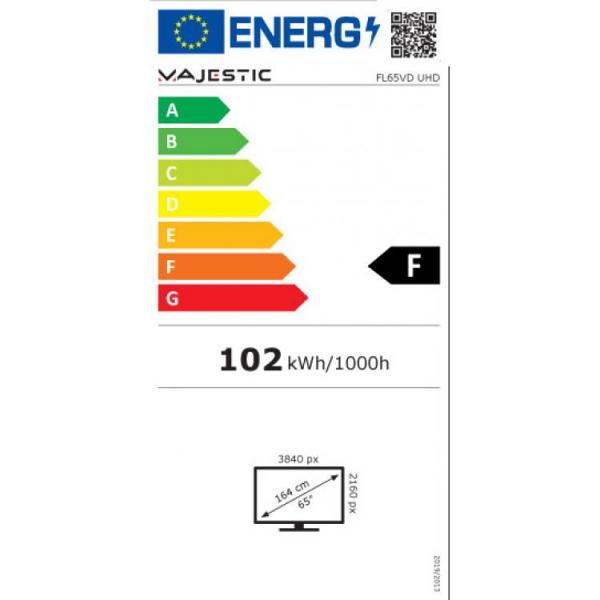 TELEVISORE LED ULTRA HD DA 65” SMART FRAMELESS