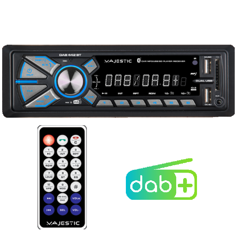AUTORADIO_RDS_FM_DAB+_BLUETOOTH_INGRESSI_USB1_USB2_SD_AUX-IN_TELECOMANDO