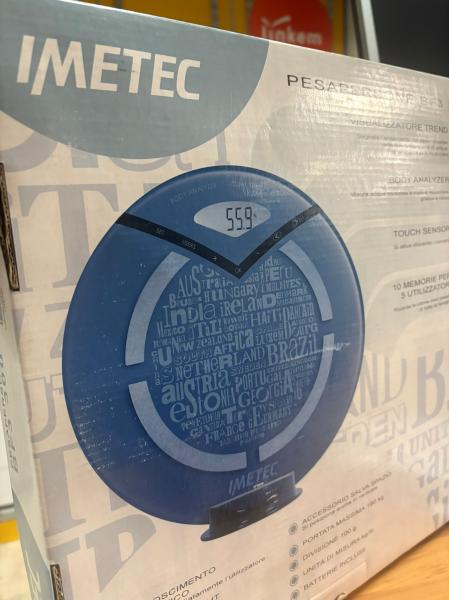 BILANCIA PESAPERSONE BF3 300 IMETEC PORTATA 180kg